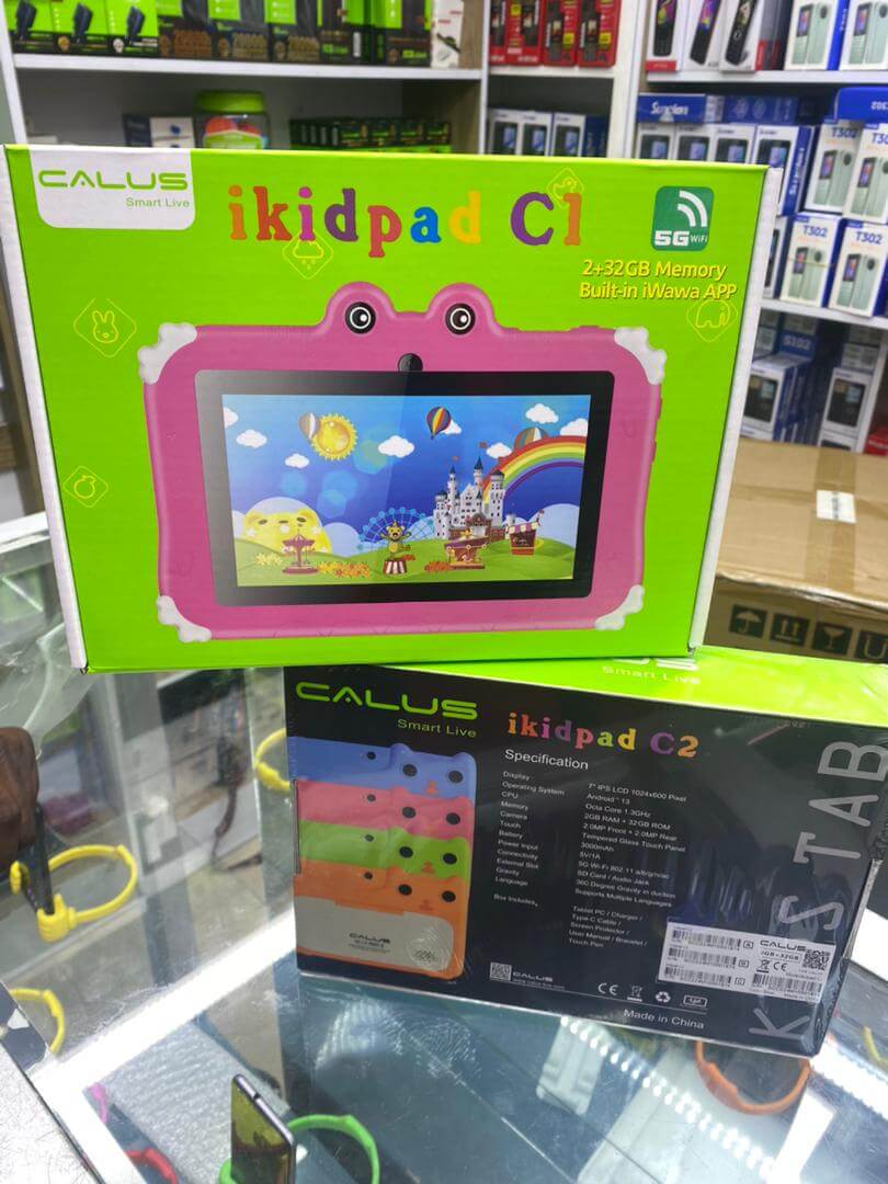Tablette éducative Calus ikidad C1 - 7 " - 32Go Rom + 2Go Ram- WIFI - 3000 Mah - Android 13 - 13 mois de garantie – Image 3