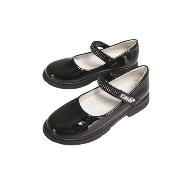Ballérines filles Cuir lisse P. 25 à 38