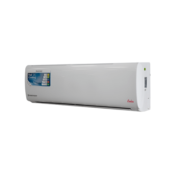 Climatiseur split Westpoint LUX-WSSS-1223, vue de profil.