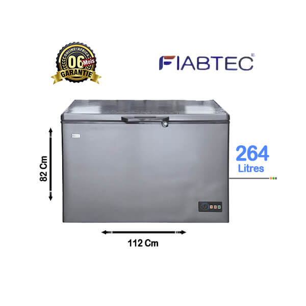 Congélateur Coffre Fiabtec 264L - Vue d'ensemble