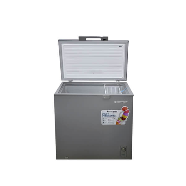 Congélateur coffre Westpoint 198L - Vue de face, design compact.