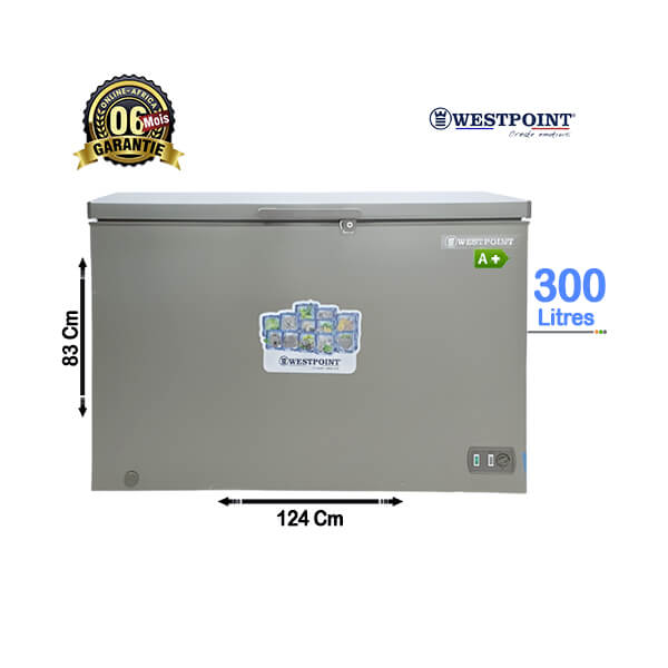 Congélateur Coffre Westpoint 300L - Vue d'ensemble.