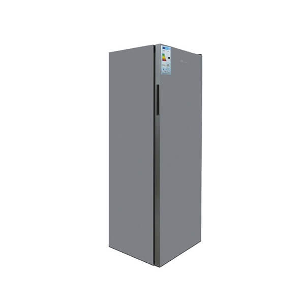 Congélateur vertical Fiabtec 243L - Vue de face, design compact.