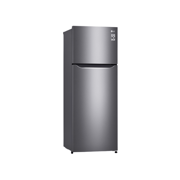 Réfrigérateur combiné LG 255L - Vue de profil