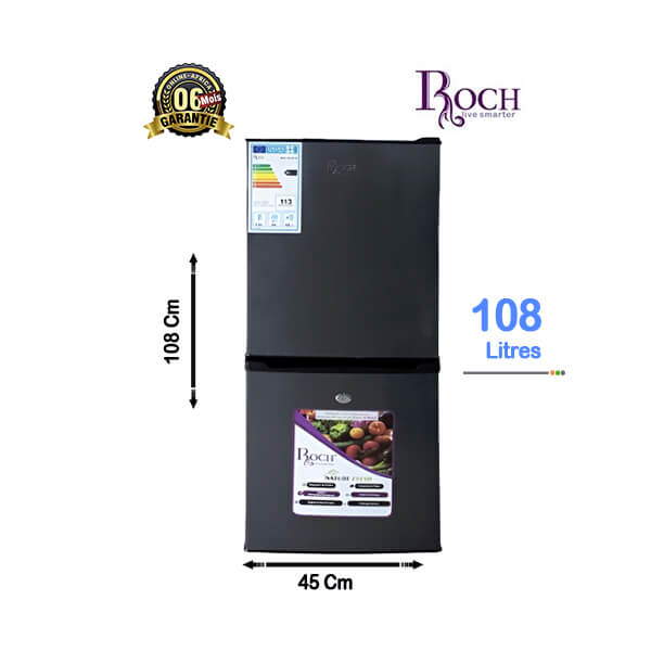 Réfrigérateur combiné Roch 108L - Vue d'ensemble
