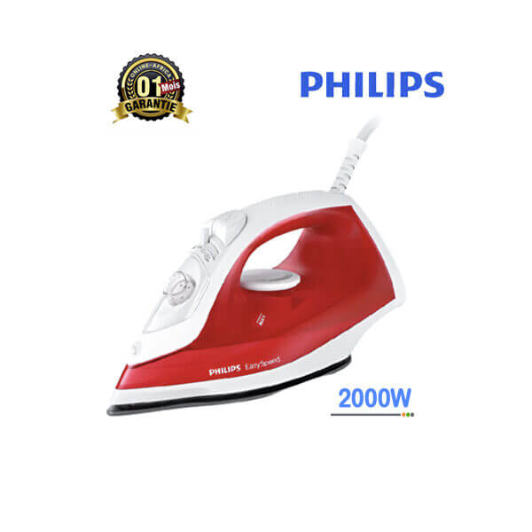 Fer à Vapeur PHILIPS 2000W Vue de face, design compact et élégant
