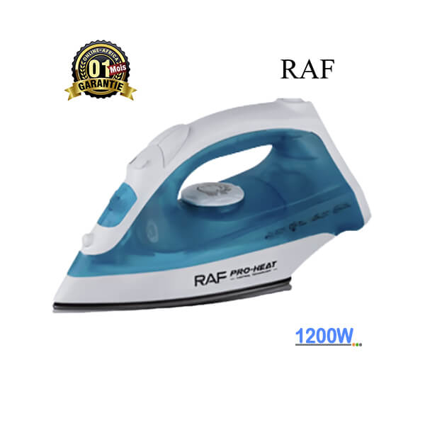 Fer a vapeur RAF 1200W - Vue d'ensemble.
