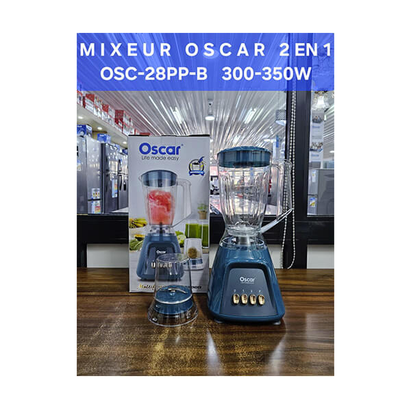 Mixeur Moulinex Oscar 350W - Vue de face, design compact et élégant