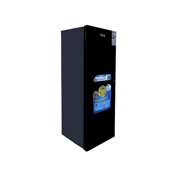 Réfrigérateur Double Battants Oscar 300L Vue de profil, design compact
