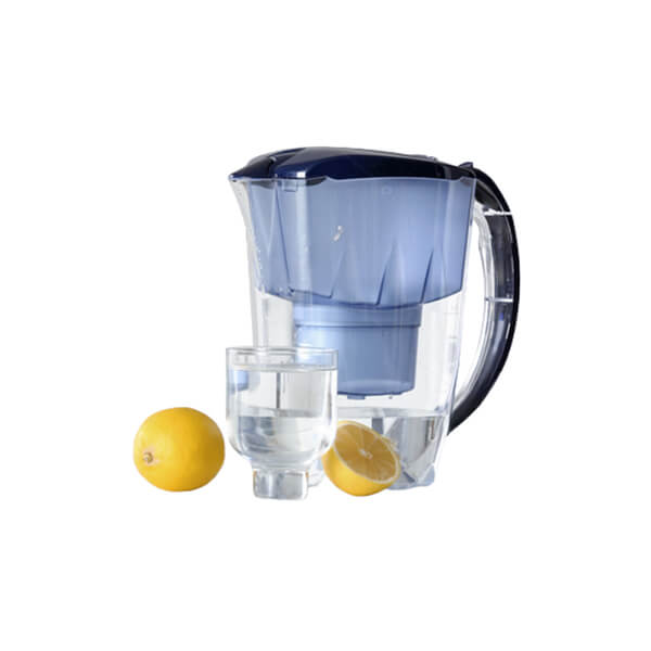 Carafe Filtrante 2.4 litres Vue de face, design élégant et moderne