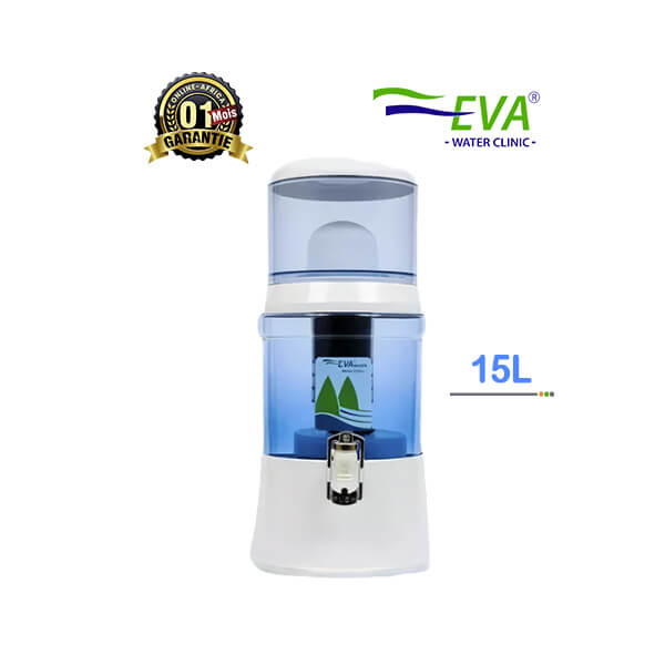 Filtre à Eau EVA Vue de face, design unique et élégant