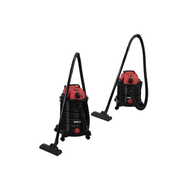 Aspirateur YATO 1400W Vue de face, design robuste et industriel