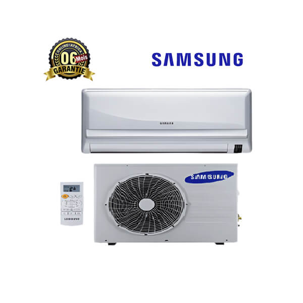 Vue d'ensemble du climatiseur split Samsung 3 cv.