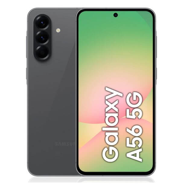 Samsung Galaxy A56 5G - 256 Go - 8Go RAM - 6.7" - Dual Nano SIM - 50MP+12MP+5MP 4k/12MP - 5000mAh - Garantie 24 Mois