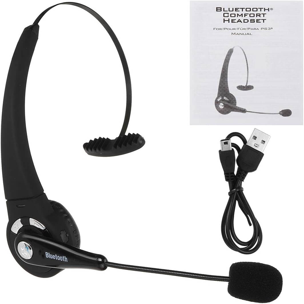 Casque d'écoute sans fil Bluetooth call center, conference et autres, mains libres, avec micro