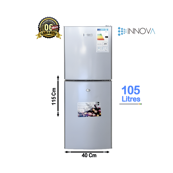 Réfrigérateur Combiné INNOVA 105L - Vue d'ensemble