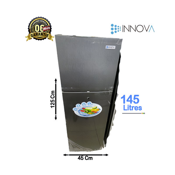 Réfrigérateur Double Battants INNOVA 165L - Vue de l'ensemble.