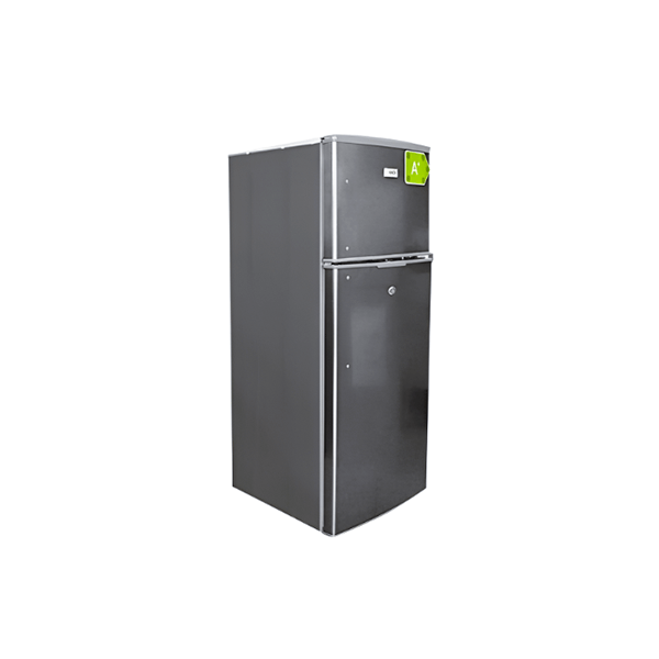 Réfrigérateur double battants Innova 118L - Vue de profil.