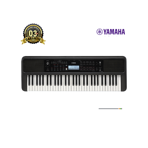 Clavier Yamaha PSR-E383 61 touches vue de face