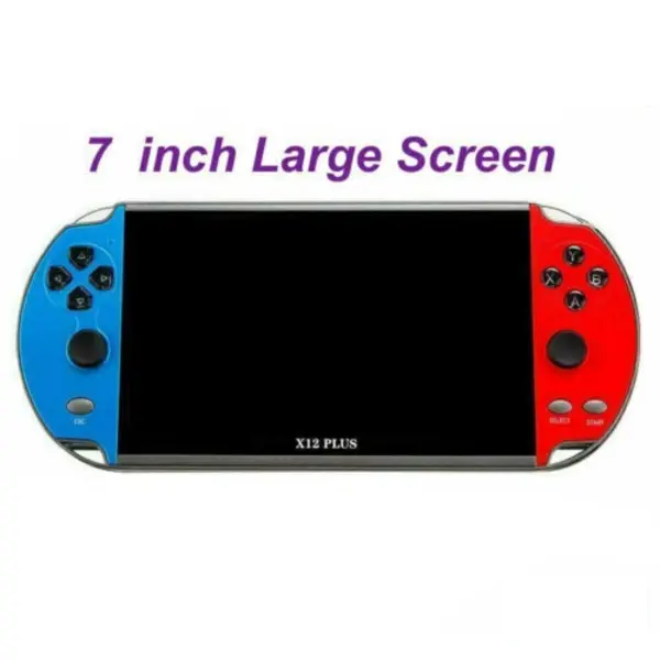 Console de jeux Portable 12 Plus - 5.1'' - 1000 jeux - 8Go - MP4/MP3 - Garantie 3 mois