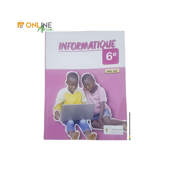 Couverture du livre informatique 6ème Jean Paul – Collection Éclosion