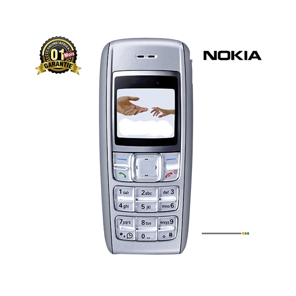 Téléphone Nokia 1600 noir, vue de face