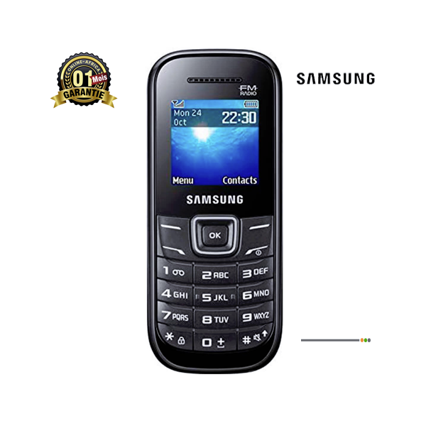 Vue avant du téléphone Samsung GT-E1205Y
