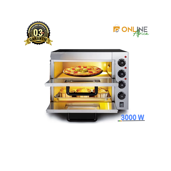 Mini four à pizza électrique RC-40A – design compact et moderne