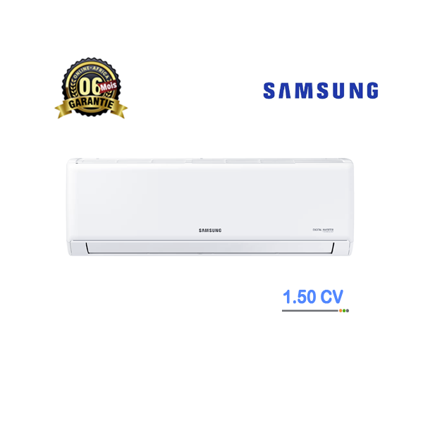 Climatiseur mural Samsung AR12BVHGAWK/AF – vue de face