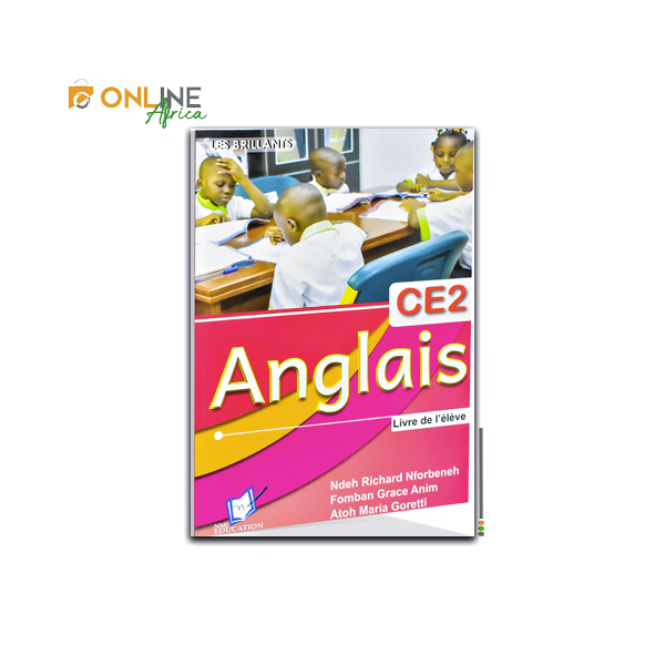 Cahier Les Brillants en Anglais CE2 posé sur une table d’école