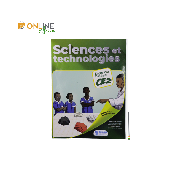 Enfant explorant l’univers à travers le manuel Science et Technologie CE2 COSMOS, avec illustrations éducatives