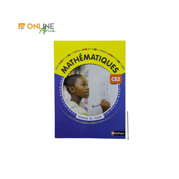 Couverture du livre Mathématiques CE2 Nathan avec illustrations colorées