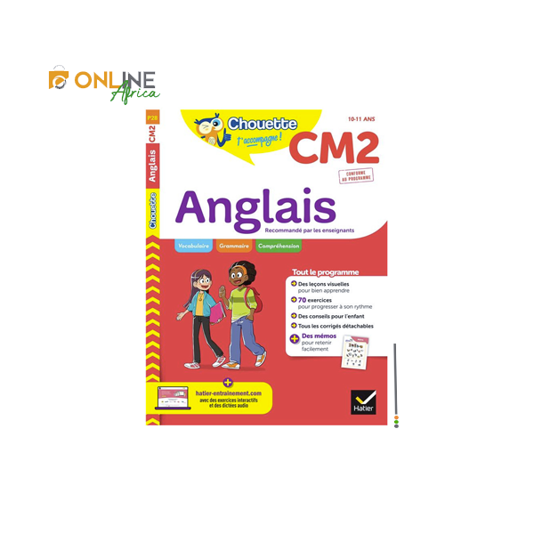 Livre d’anglais CM2 COSMOS – couverture du manuel scolaire