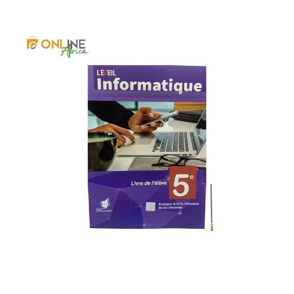 Manuel scolaire Informatique 5ème Édition NMI – couverture