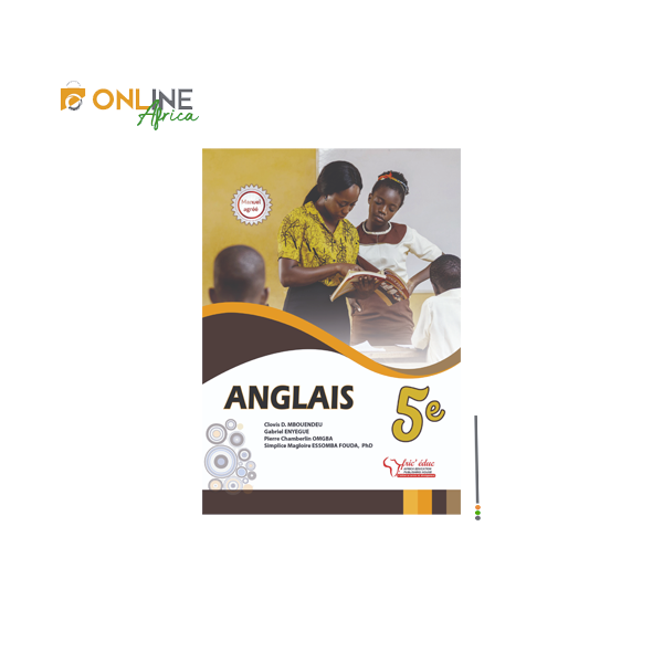 Couverture du manuel d’Anglais 5ème – Africa Education