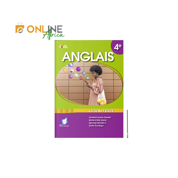 Couverture du manuel scolaire L’Éveil en Anglais 4ème Édition NMI