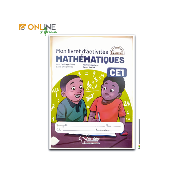 Couverture du livret d’activités mathématiques CE1 – Africa Education