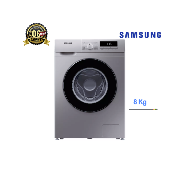 Lave-linge frontal Samsung WM-80T3040BS/NQ avec tambour Diamond Care