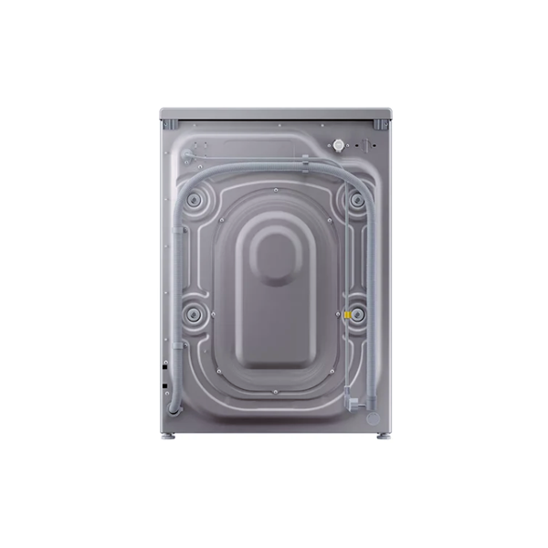 Vue d’ensemble de la machine à laver Samsung gris inox