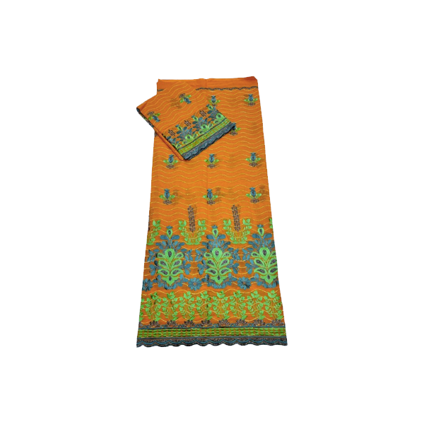 Tissu africain en voile coton léger et respirant