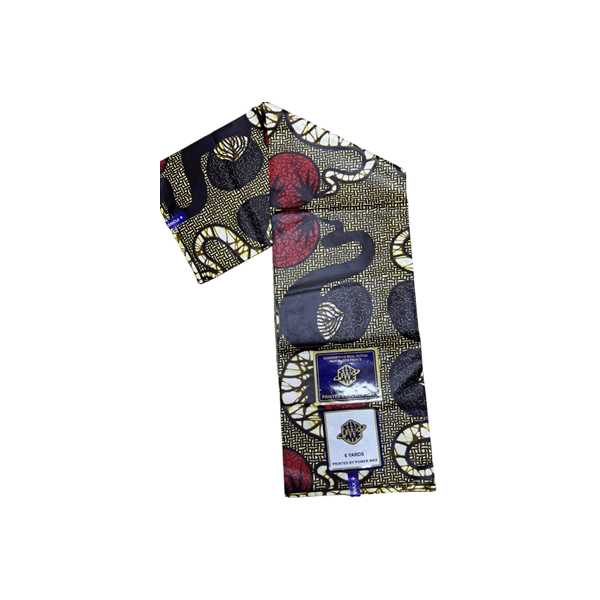 Pagne voile coton 5 yards aux couleurs éclatantes