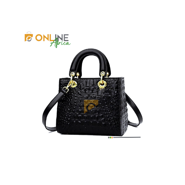 Petit sac à main Dior croco chic avec bandoulière élégante