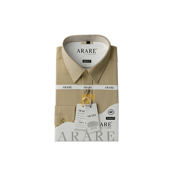 Chemise homme Arare blanche élégante, disponible du M au 4XL