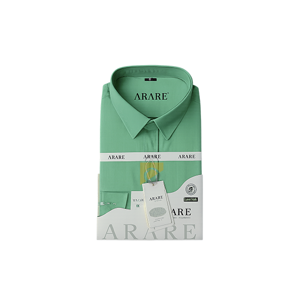 Chemise Arare couleur bordeaux en coton italien de qualité.