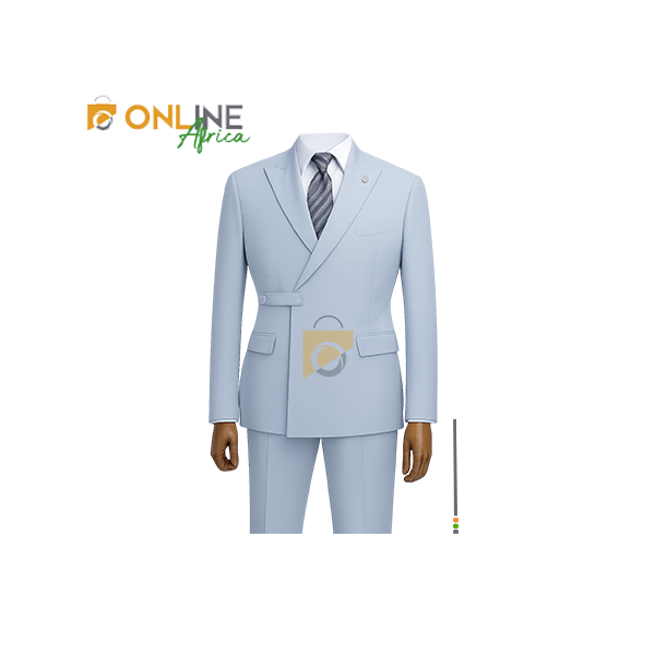 Costume croisé Aldo Turquie pour homme, taille 46, coupe élégante